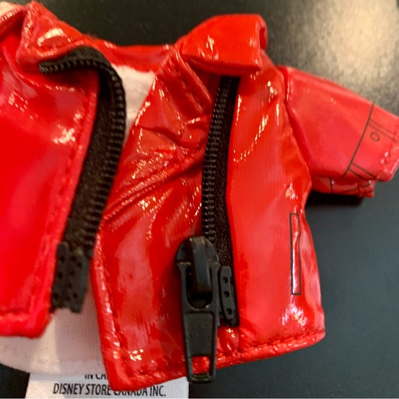 NWT. Disney nuiMOs outfit. Adorable red moto jacket, top and pants - Picture 5 of 7